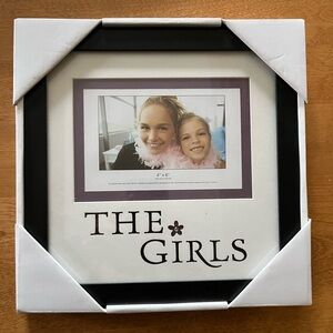 Black and White Picture Frame - The Girls